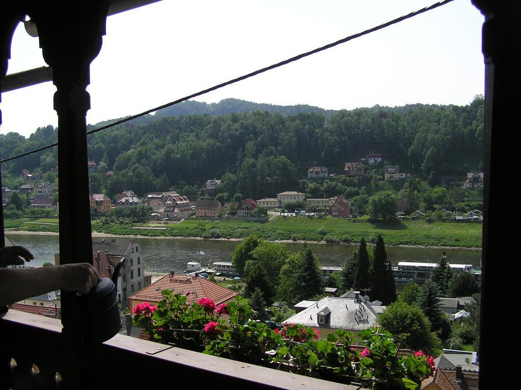 Wehlener Landhaus In Stadt Wehlen, Saechsische Schweiz Quarto foto